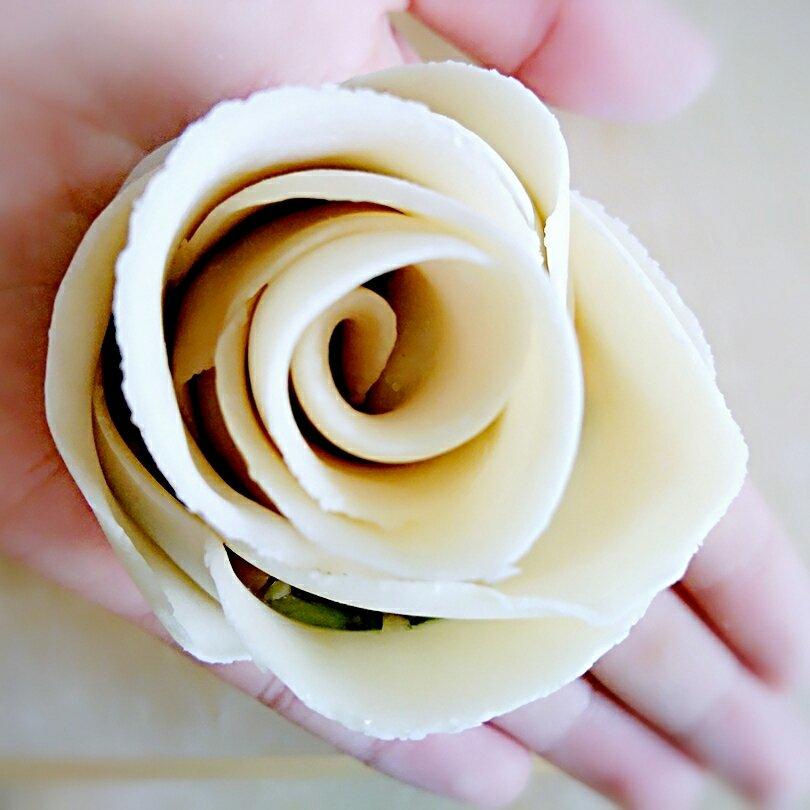 玫瑰花饺子