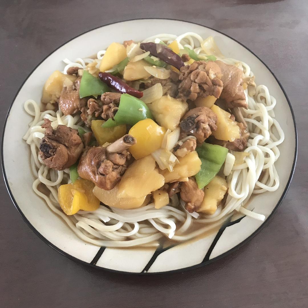 新疆沙湾大盘鸡