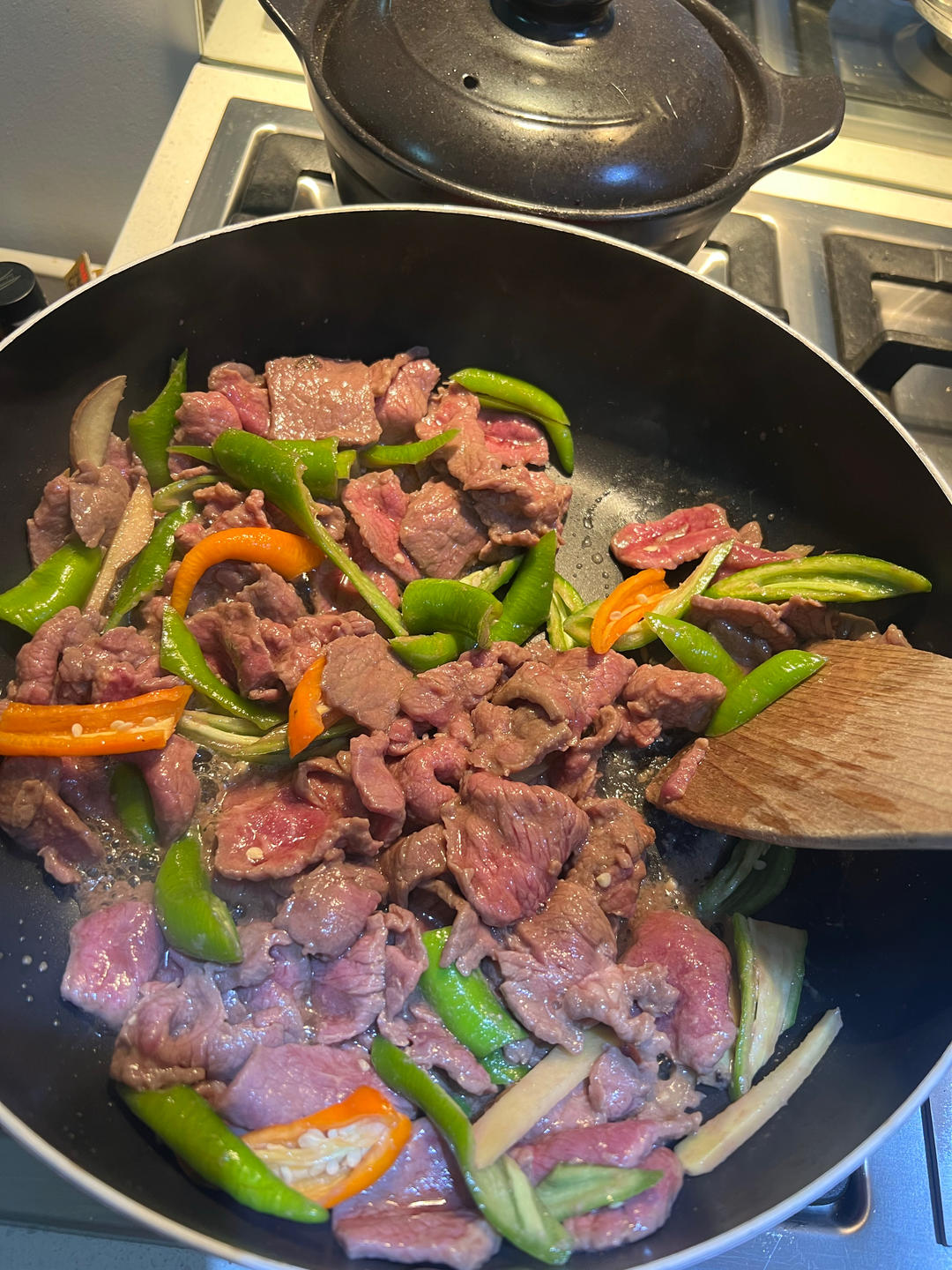 广东快餐店版尖椒牛肉