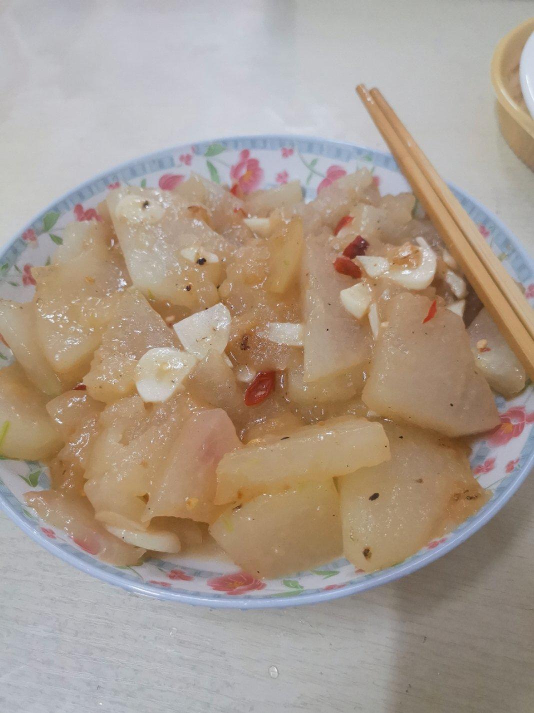 蚝油焖冬瓜