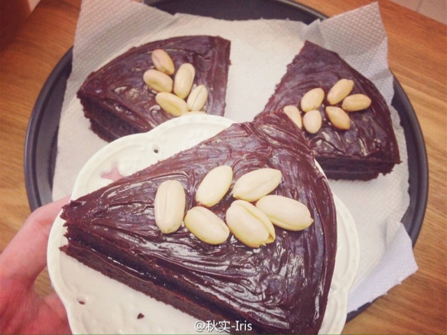 素食巧克力奶油蛋糕