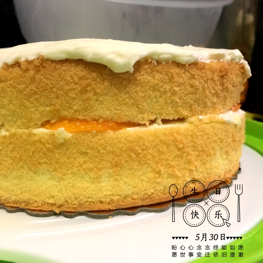 《Tinrry+》戚风蛋糕（6寸配方）（基础、超详细教程）