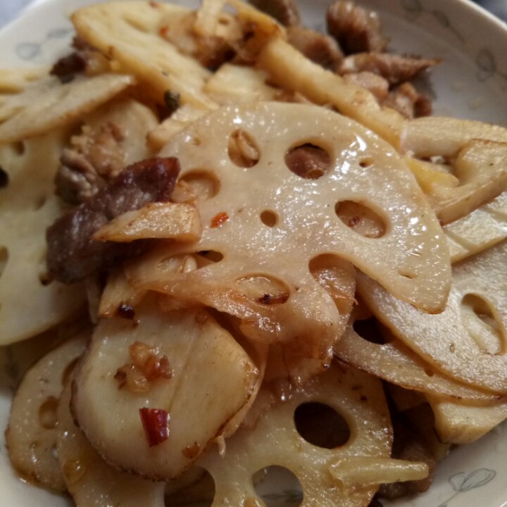 莲藕炒肉