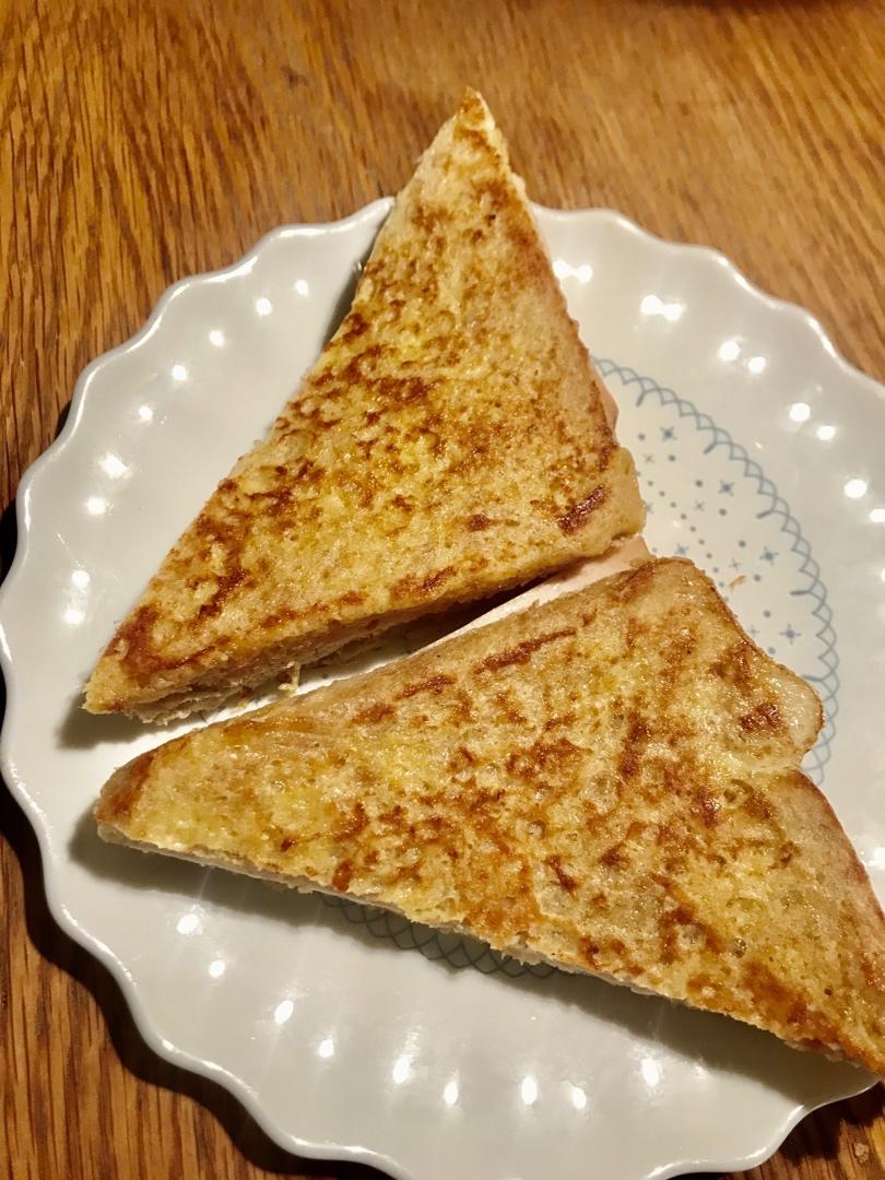 十分钟快手早餐【港式火腿西多士】