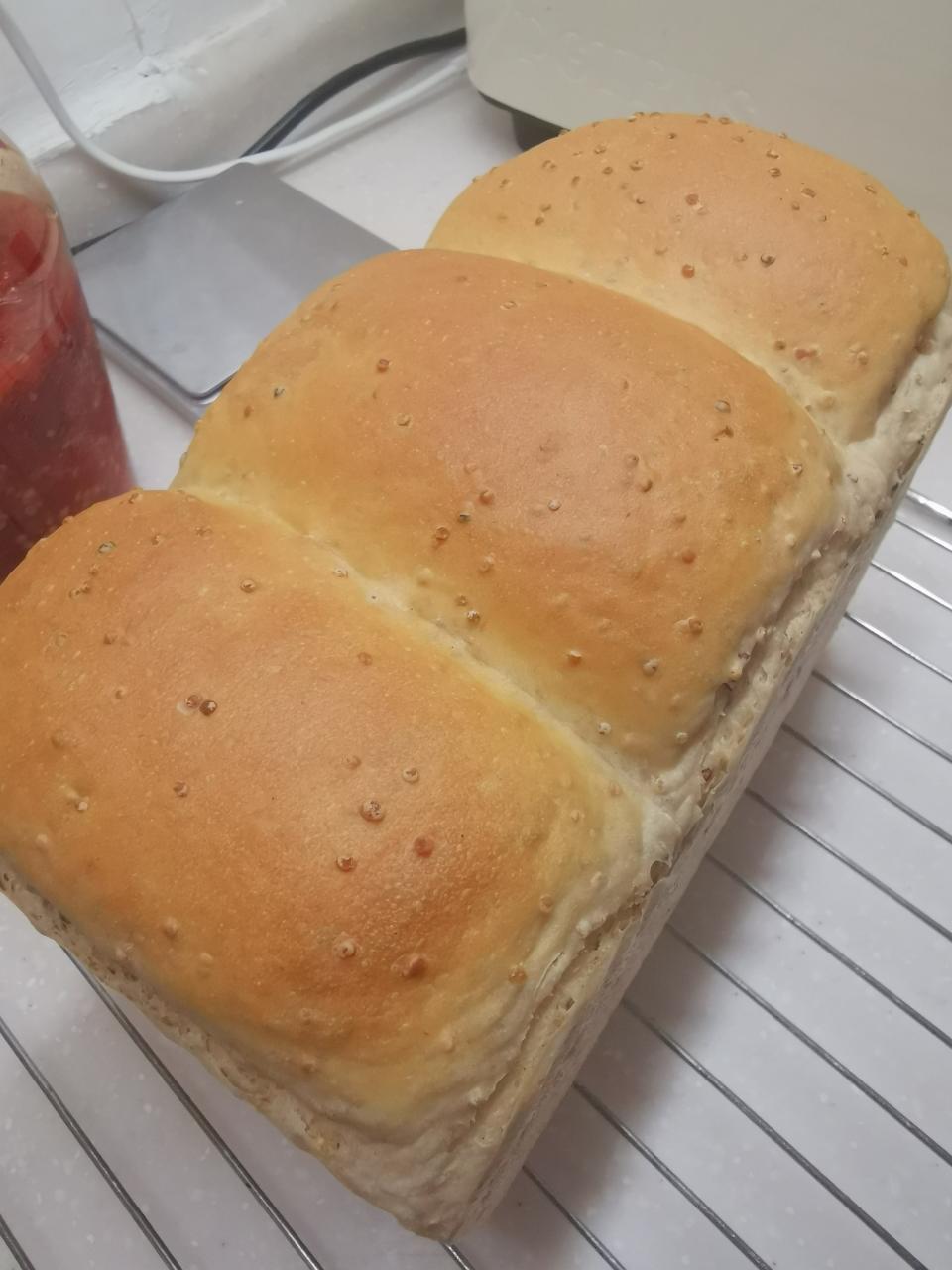 纯奶手撕吐司的做法 步骤1