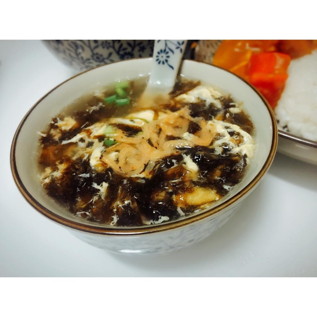 紫菜蛋花汤