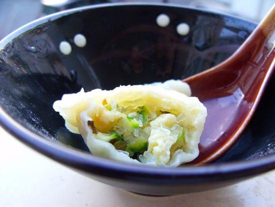 西葫芦虾干饺子的做法