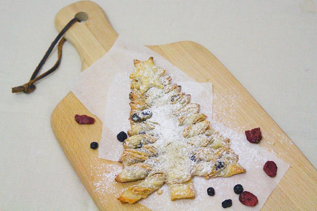 圣诞螺旋酥皮树·快手圣诞小点心