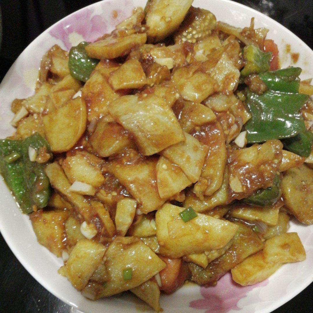 土豆烧茄子