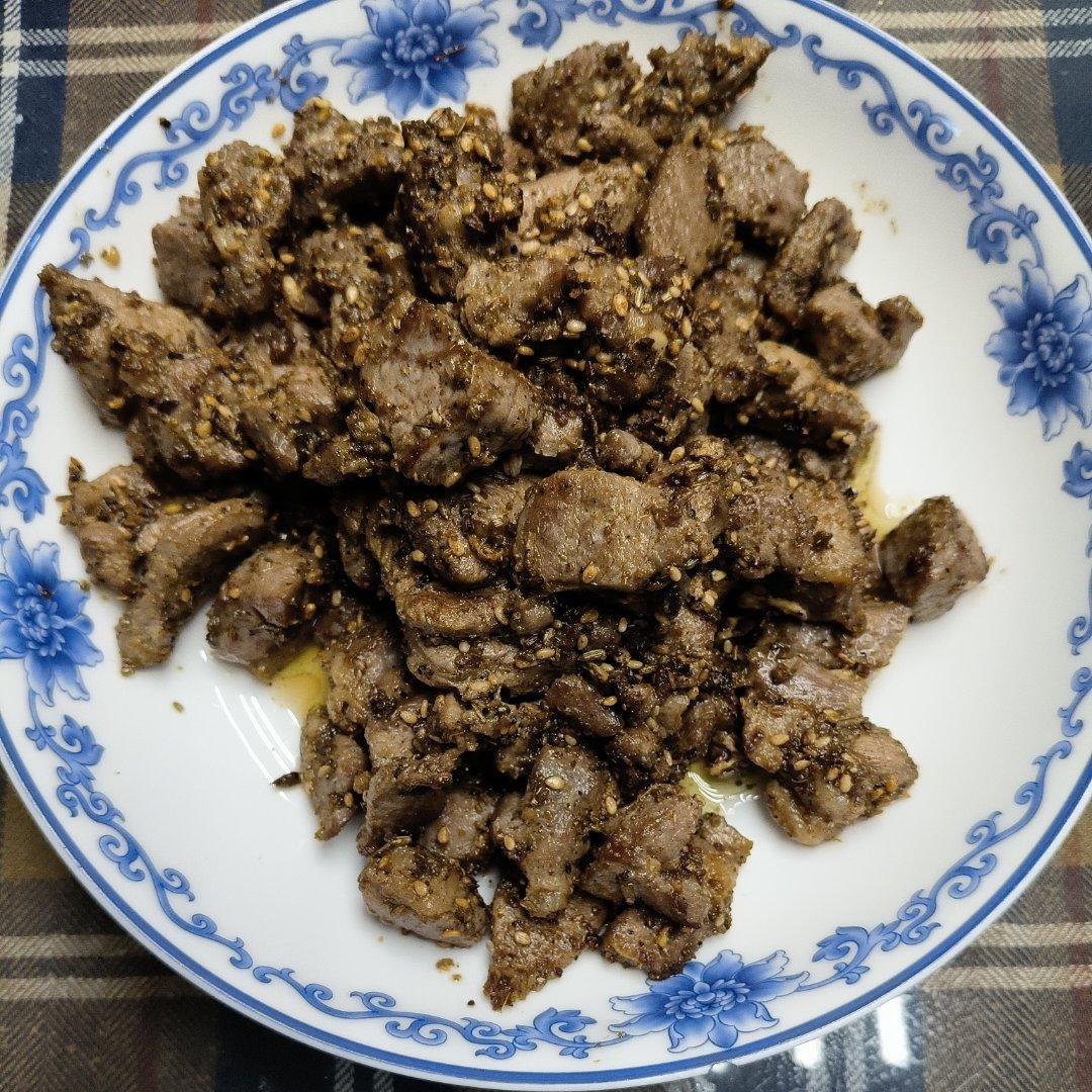 吃不到膻味的比烧烤更好吃的孜然羊肉🐏