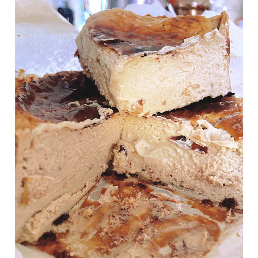 流心抹茶巴斯克芝士蛋糕