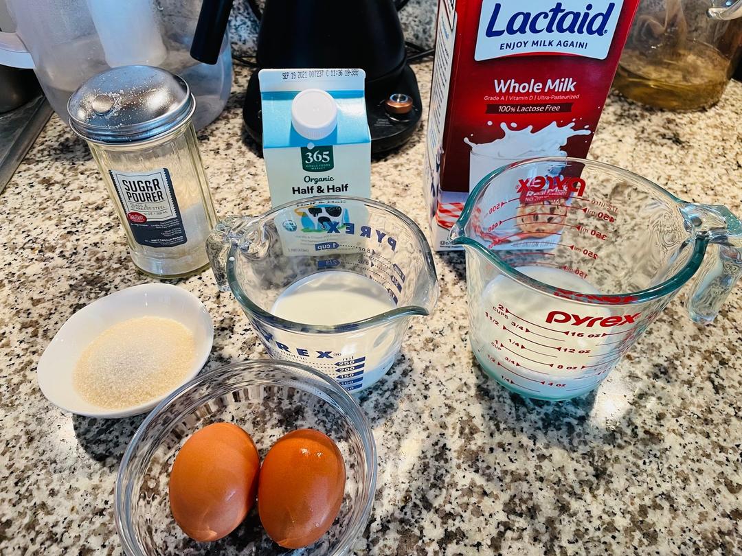 纯奶手撕吐司的做法 步骤1