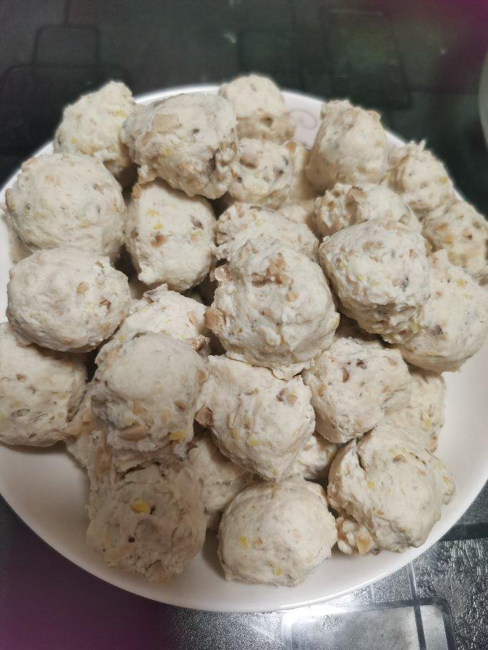 hning027做的自制鸡肉丸鸡胸脯终于有了好吃法