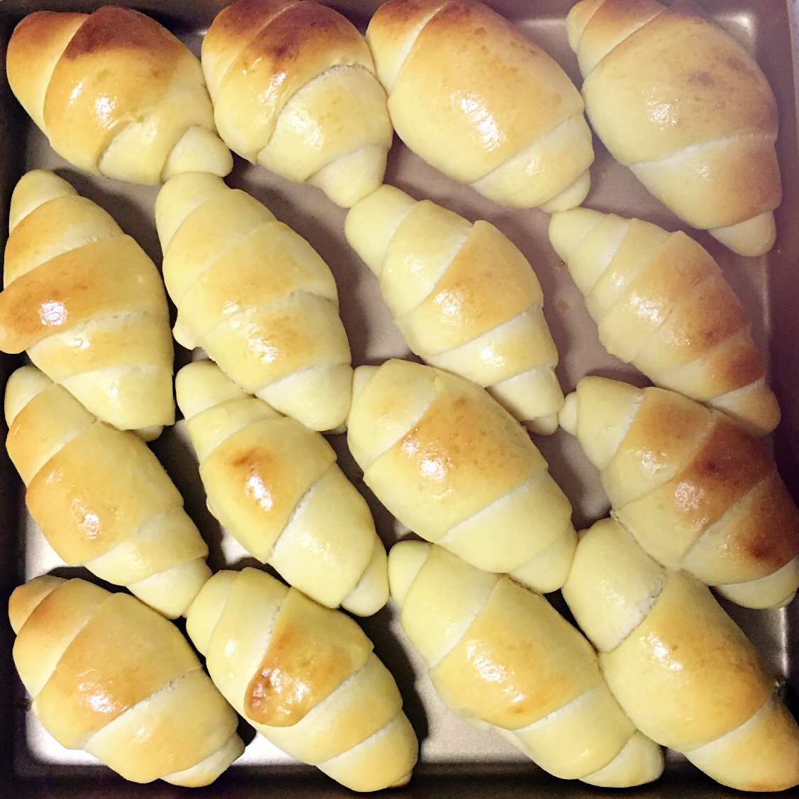 蜂蜜糯米小面包