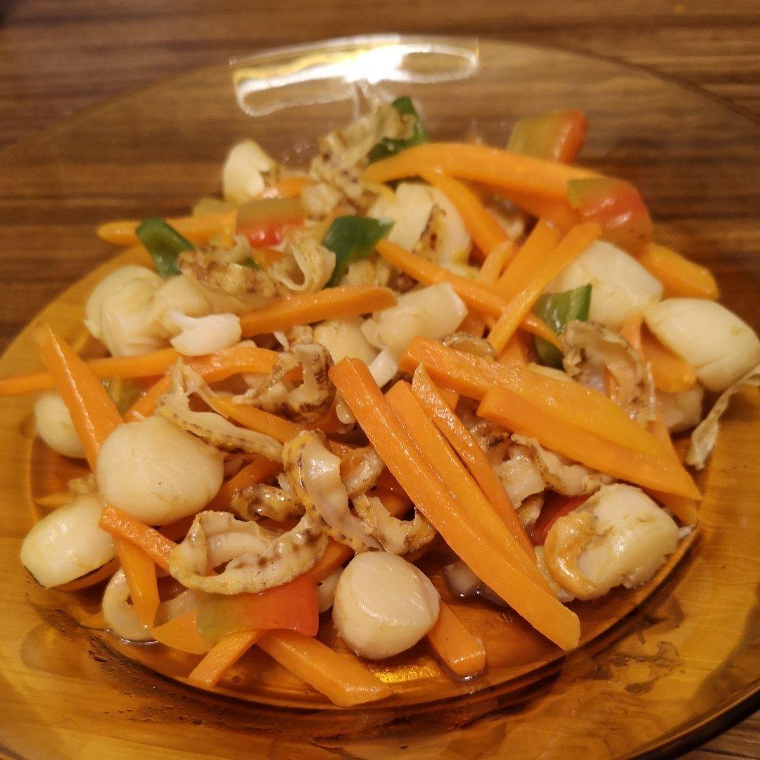辣炒扇贝柱
