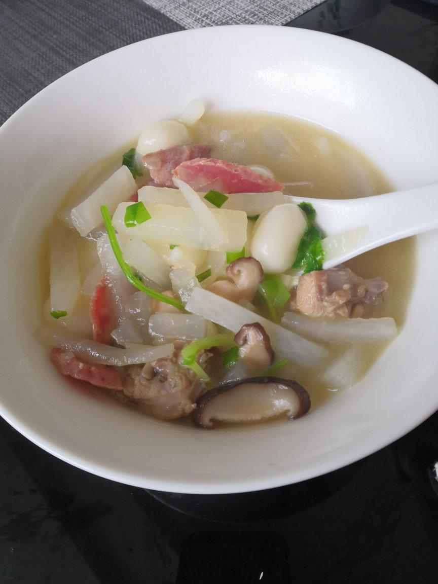 昕晴妞做的台山咸汤圆