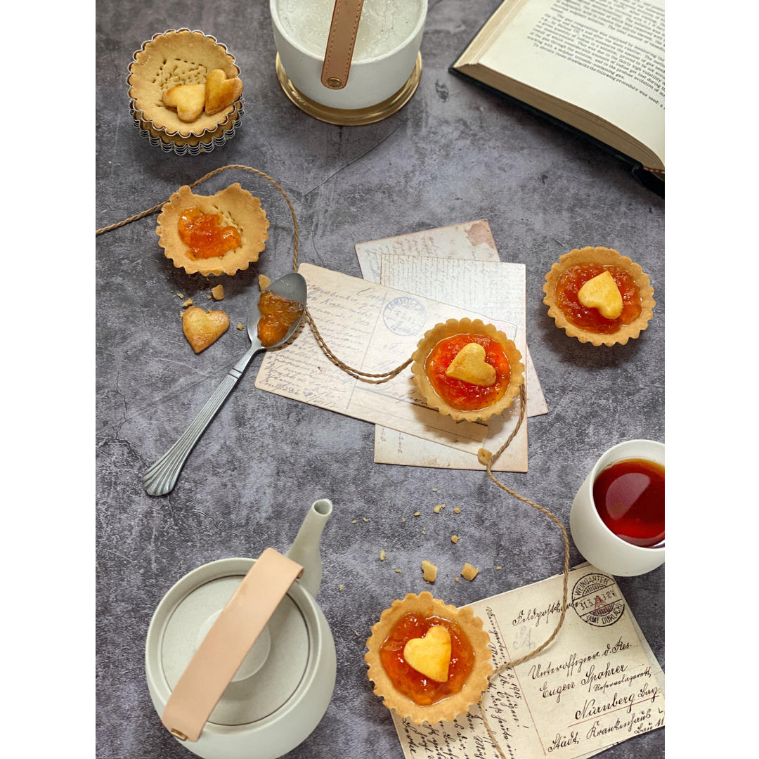 甜美爱心💖草莓挞|草莓控们的最爱