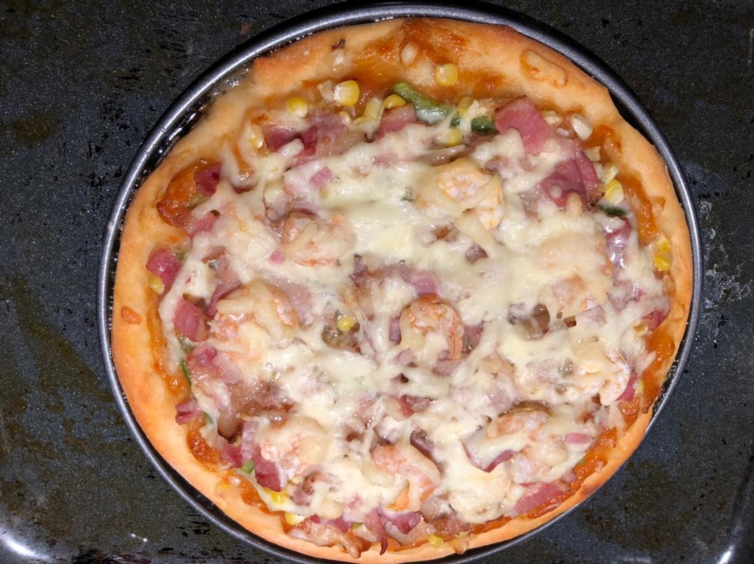不用酵母的披萨底 No Yeast Pizza Dough