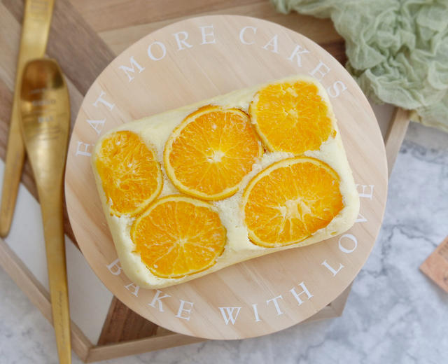 橙香蒸蛋糕的做法