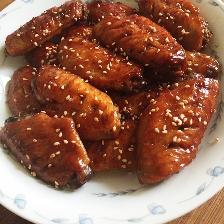 烤箱版蜜汁烤翅