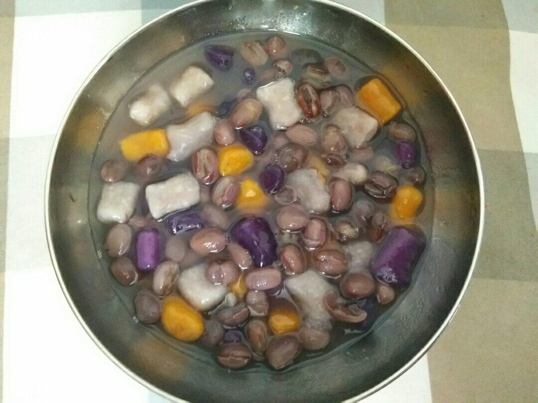 芋圆红豆汤