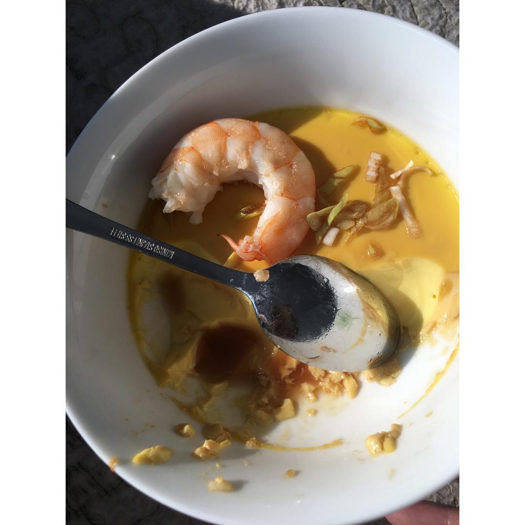 平滑如镜的蛋羹