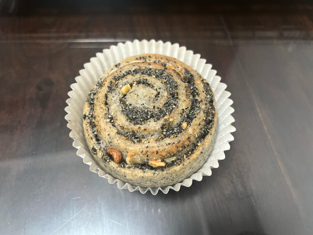 黑芝麻核桃卷