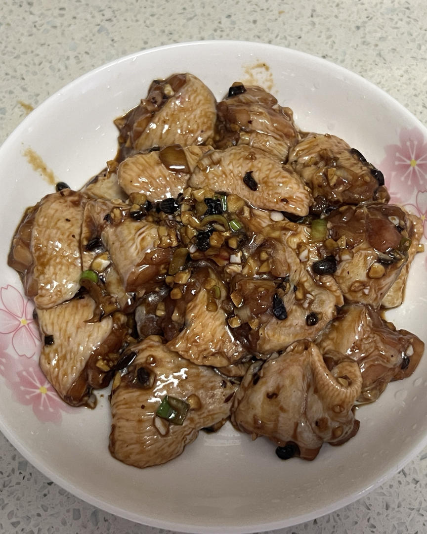 懒人菜谱「豆鼓蒸鸡翅」