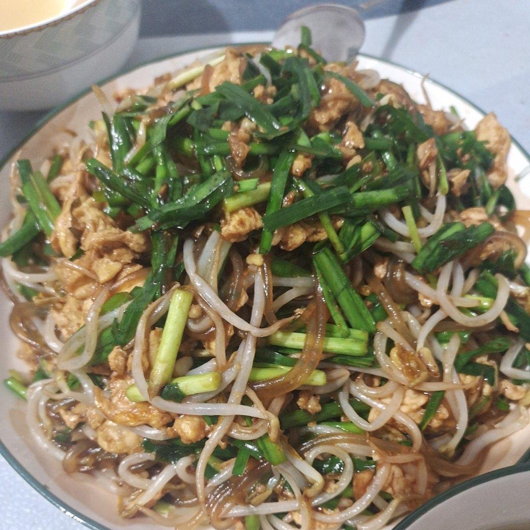炒合菜～经典的拌饭菜，真的太香了