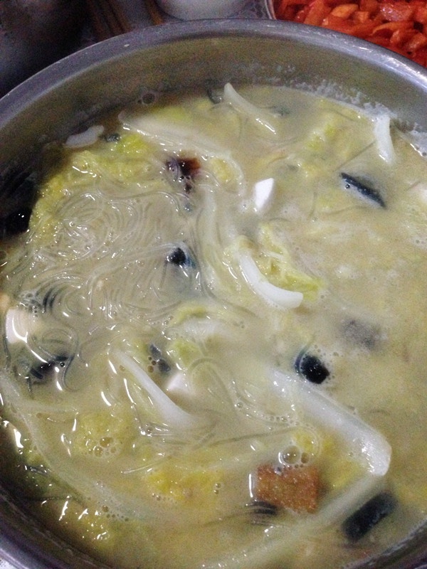 白菜粉丝汤