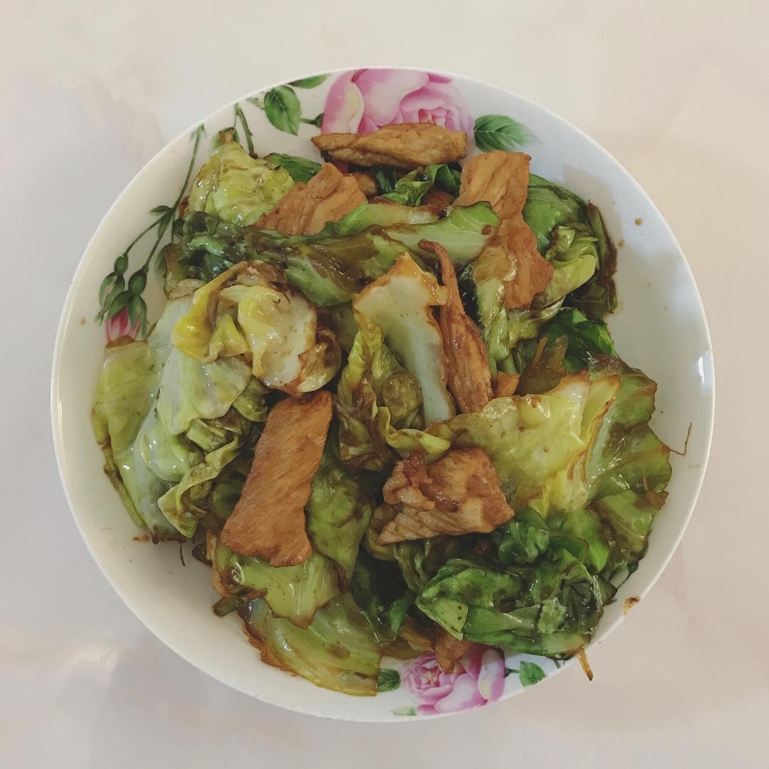 酱爆圆白菜