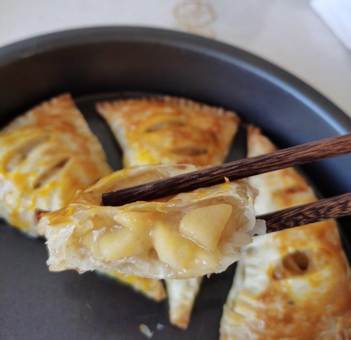 手抓饼版苹果派