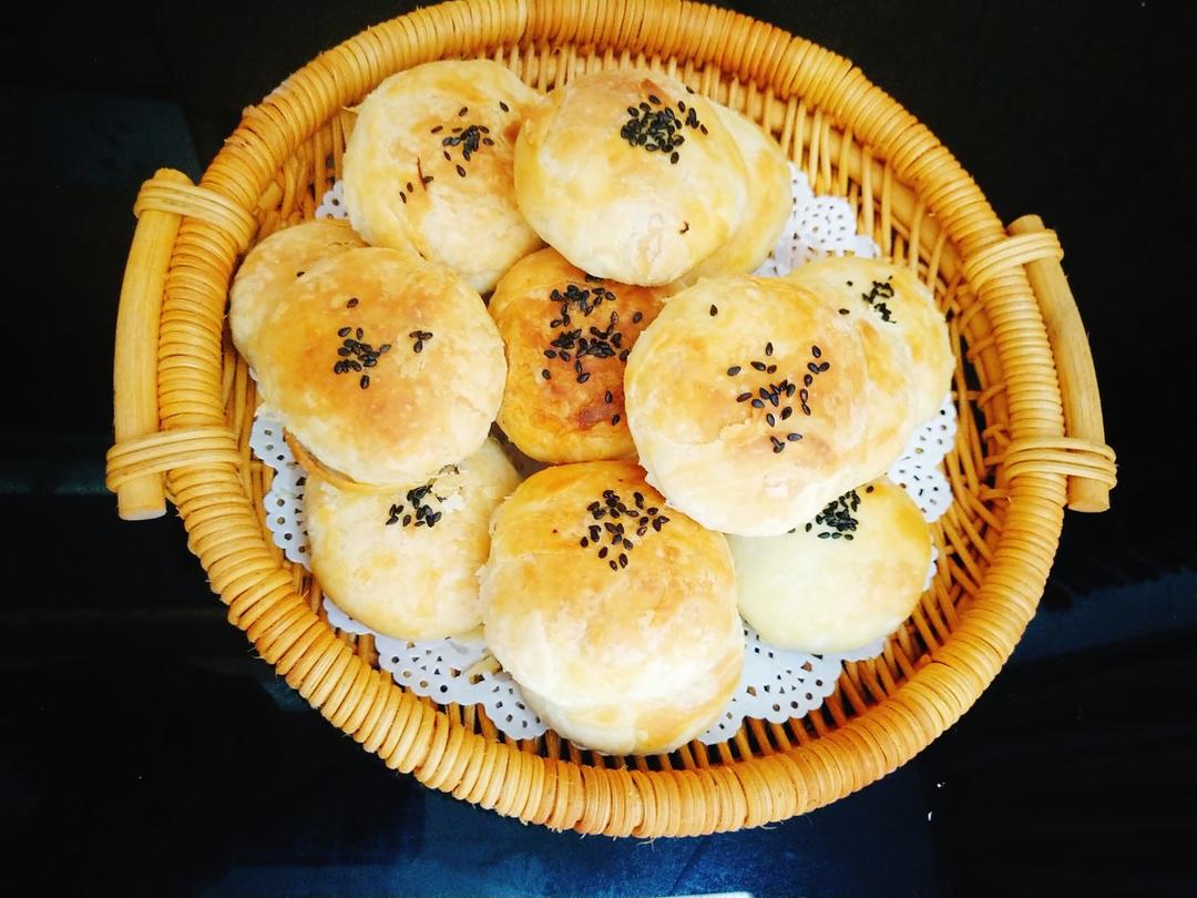 爱生活的我pxsf做的黄山名小吃屯溪烧饼