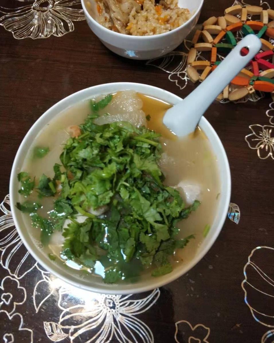 虾皮冬瓜汤