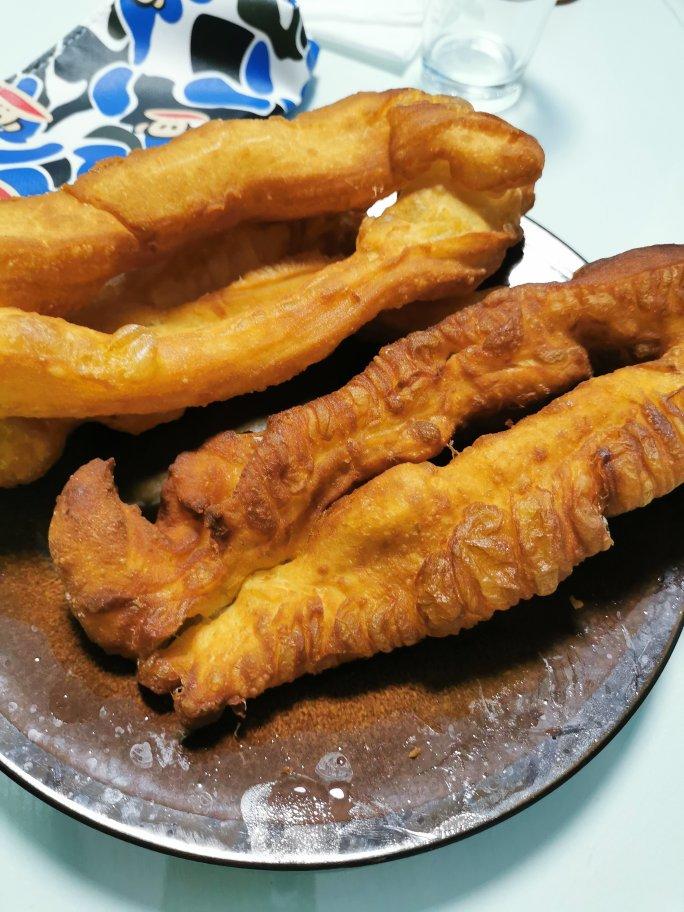 早餐店香酥大油条 酥香可口 各个空心 附细节视频详解