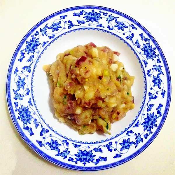 洋葱鸡蛋土豆泥