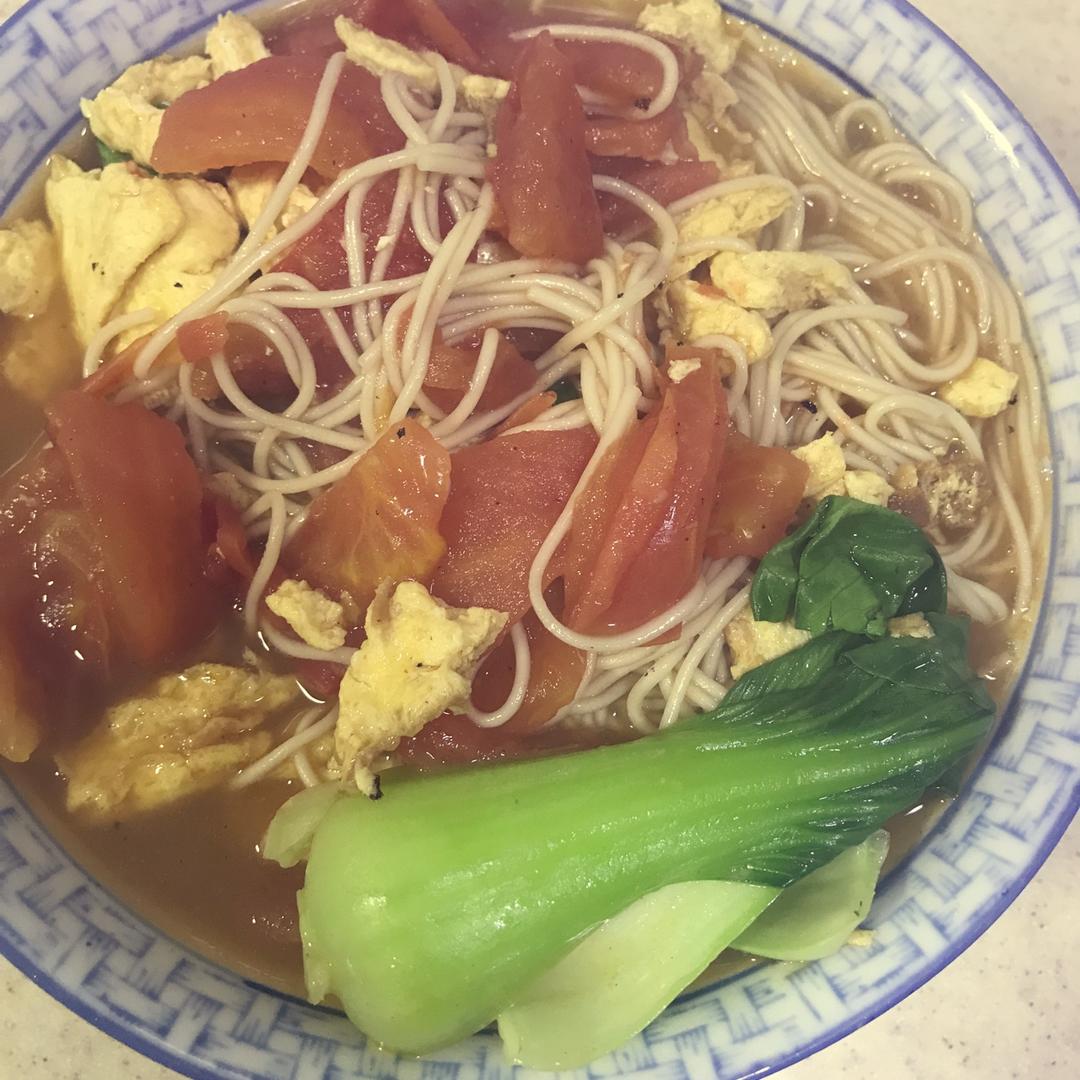 西红柿鸡蛋面
