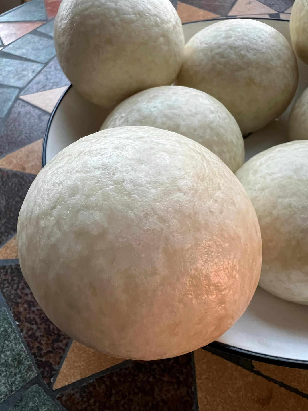 烫面馒头（一次发酵，个个水光肌）