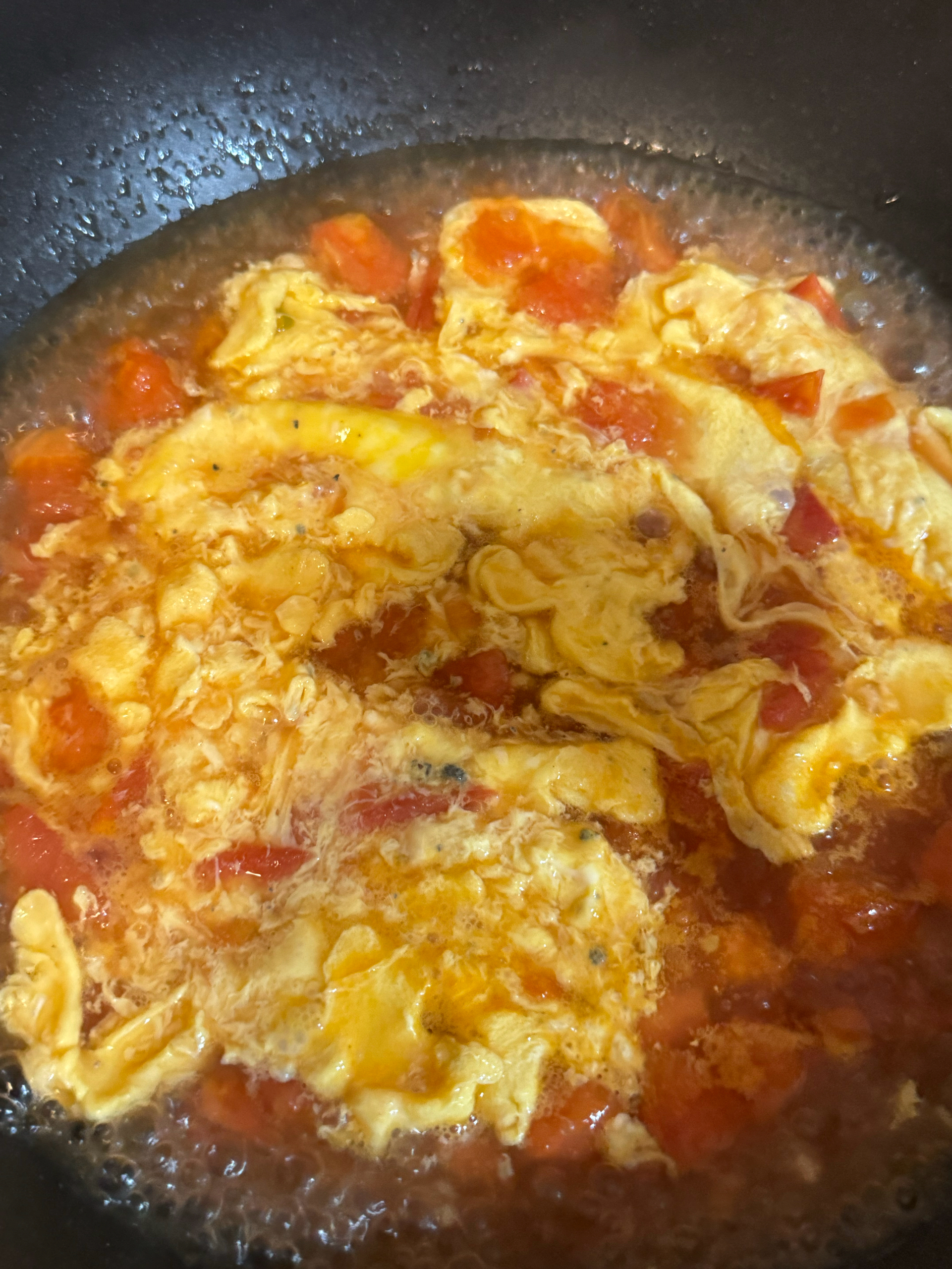 【快手】番茄蛋汤的做法
