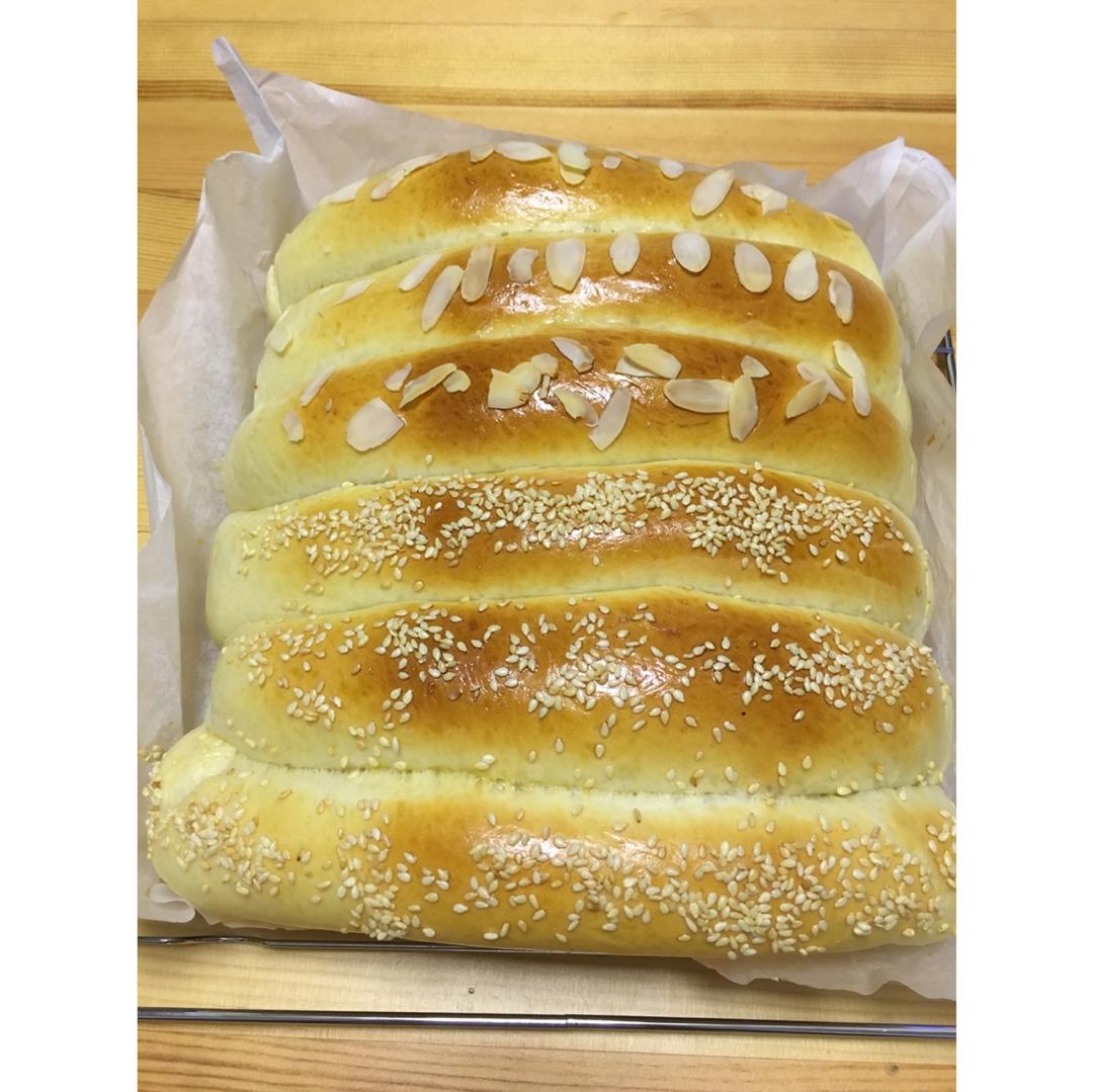 肉松沙拉酱面包（65度汤种）