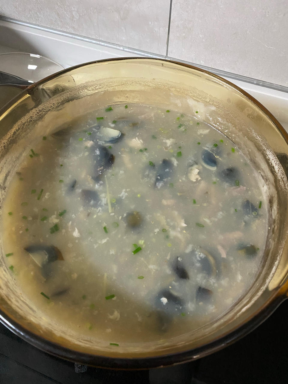 老火皮蛋瘦肉粥，老味道，家常做法