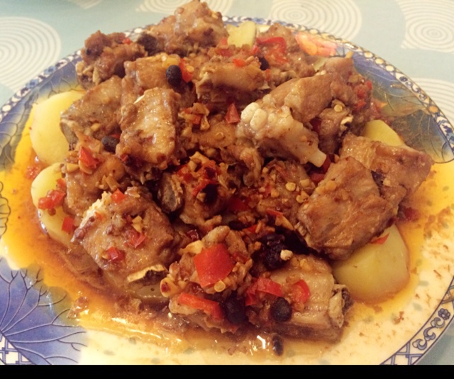 豉椒蒸土豆排骨