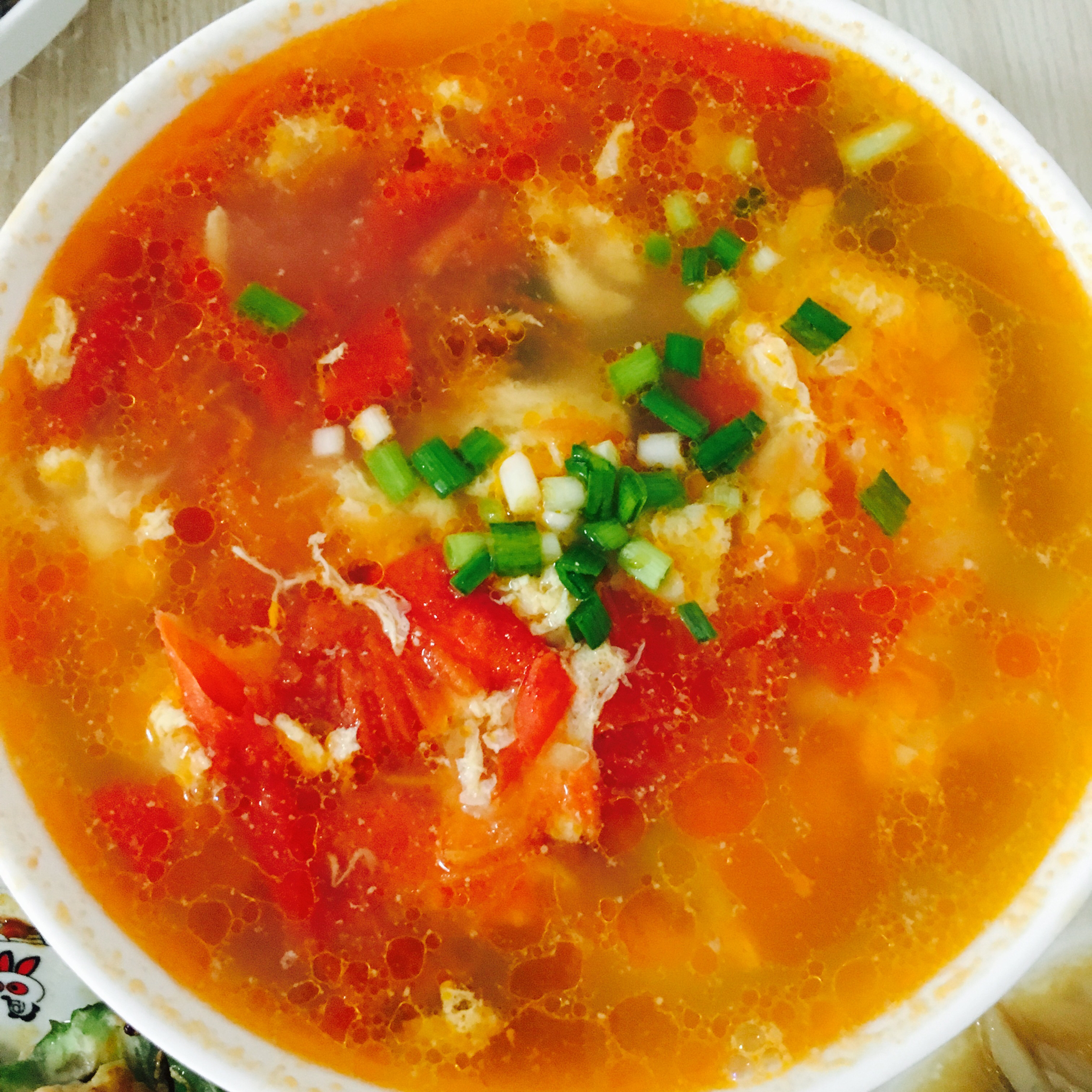 西红柿鸡蛋汤