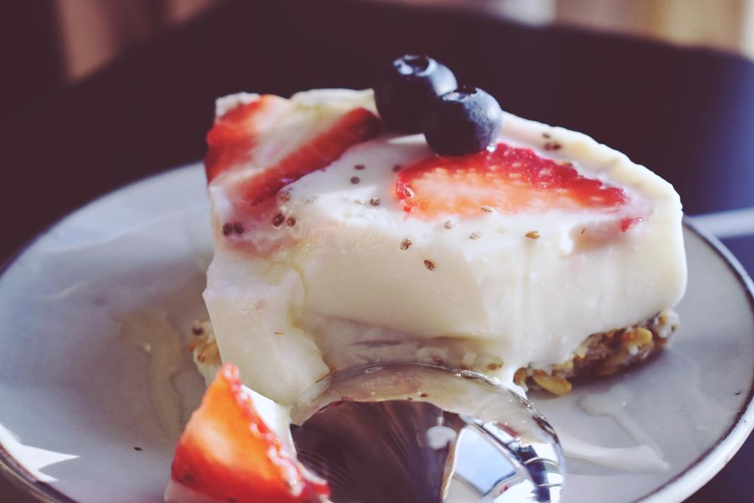 免烤 减脂甜品 无糖无奶油 【奇亚籽酸奶慕斯 】6寸的做法