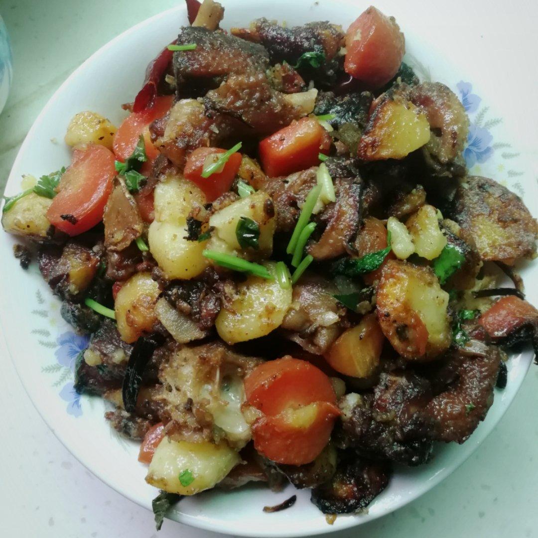 土豆烧大鹅