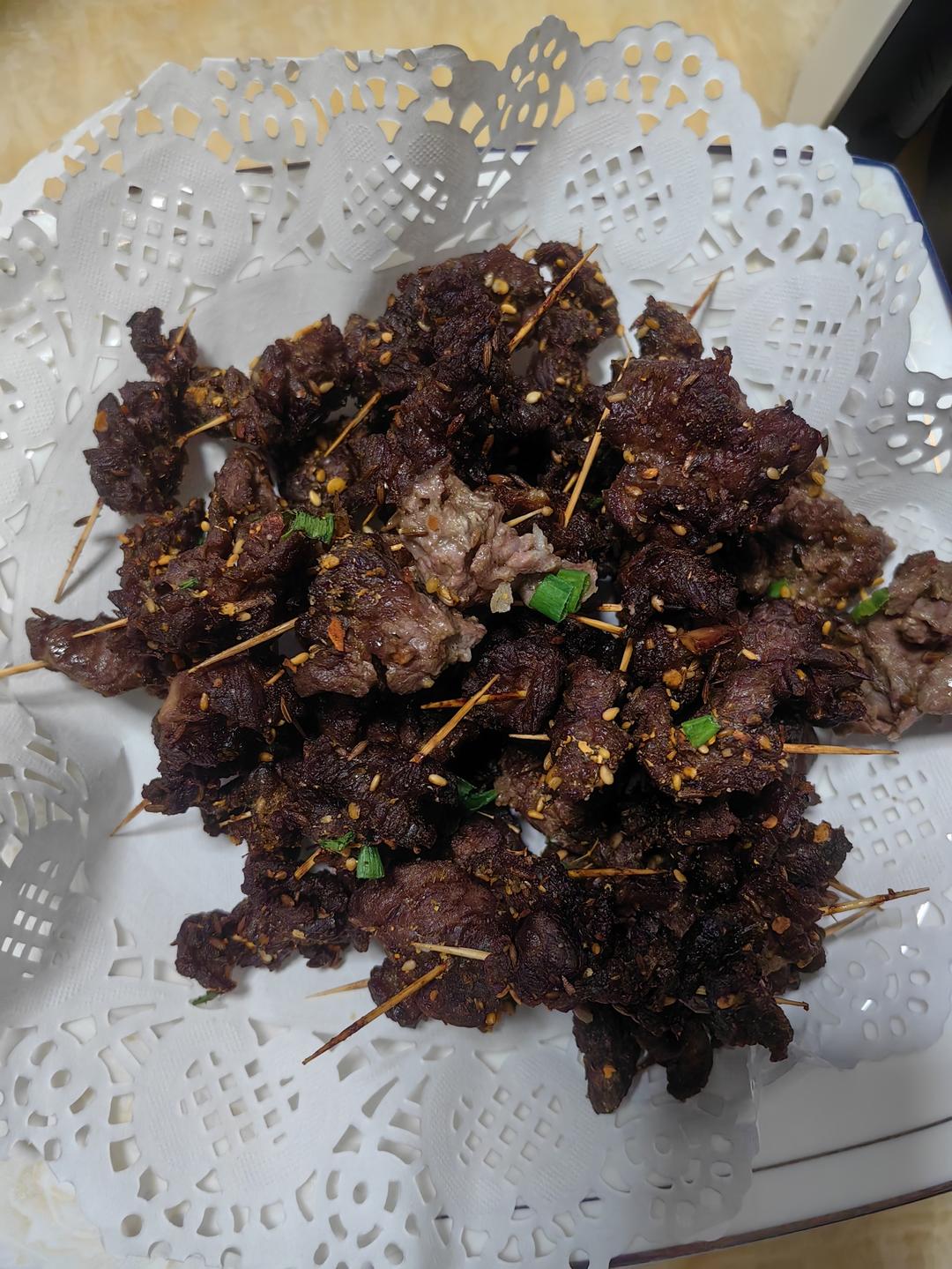 空气炸锅牙签牛肉