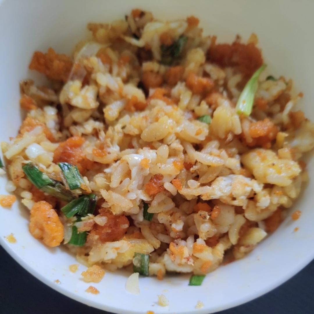 超简单零失败的黄金海胆炒饭