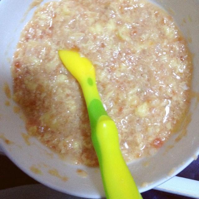 宝宝辅食篇之西红柿鸡蛋疙瘩汤的做法