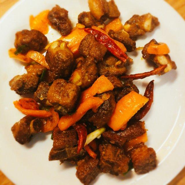 咸蛋黄煎排骨