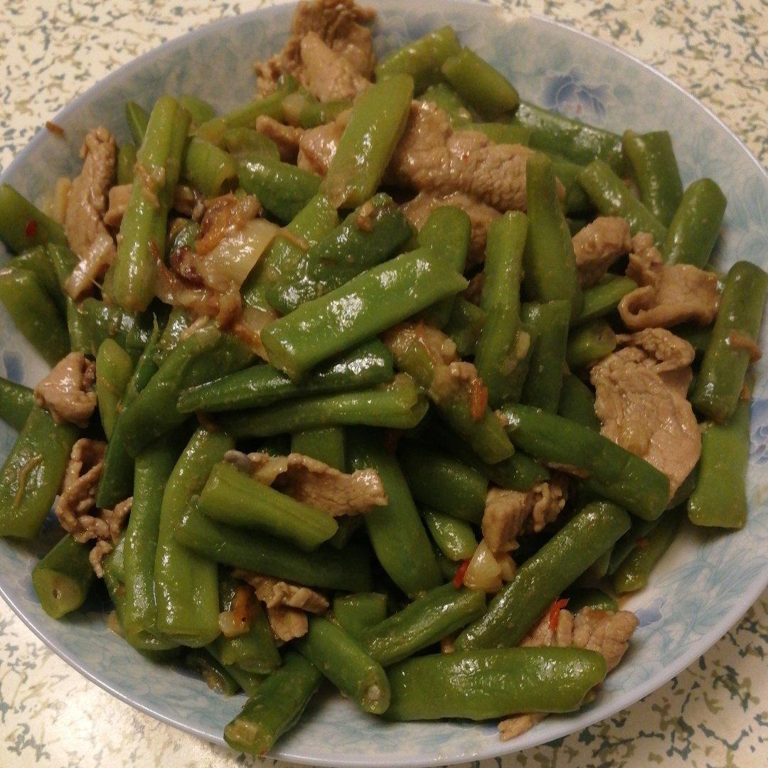 四季豆炒肉